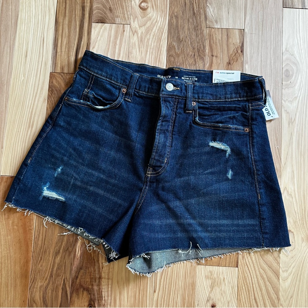 Old Navy Sky-High A Line Denim Short - 10